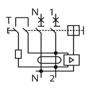 Вимикач диференціального струму e.rccb.stand.2.25.30 2р, 25А, 30mA